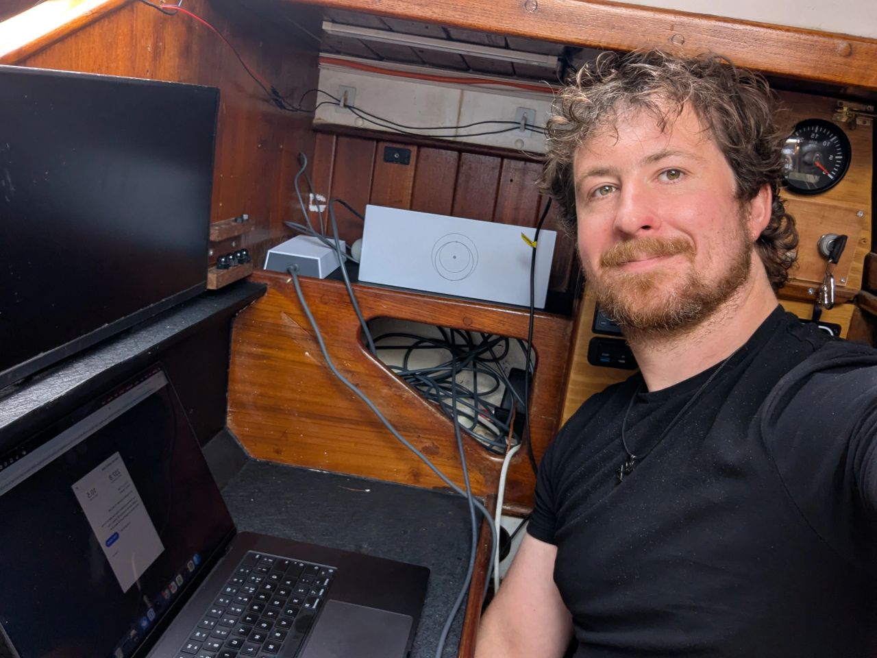 Dan Firth at work